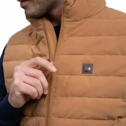 Online Harcour - Gilet sans manches homme Porto iced coffee Marron