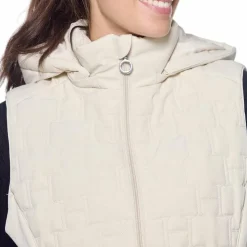 Clearance Harcour - Gilet sans manches femme Bernie ivoire Beige