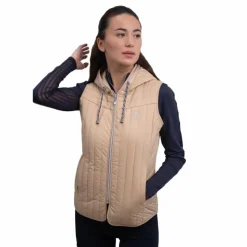 Online Harcour - Gilet sans manches femme Berty sable Beige