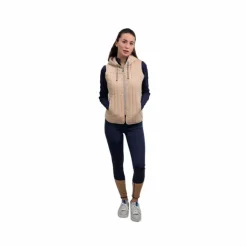 Online Harcour - Gilet sans manches femme Berty sable Beige