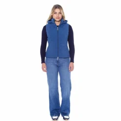 Sale Harcour - Gilet sans manches femme Bernie steel blue Bleu