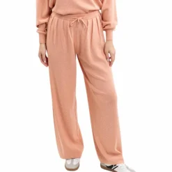 Harcour - Jogging femme Jonquille abricot Orange Sale