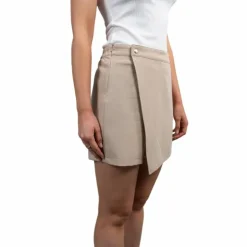 Harcour - Jupe short femme Skafa latte Marron Clearance