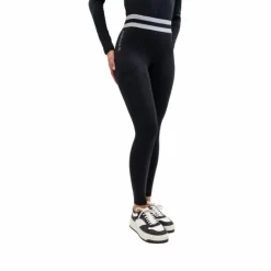 Harcour - Legging d'équitation femme Volta / gris clair Noir Hot