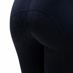 Outlet Harcour - Legging d'équitation polaire femme Anaelle Marine