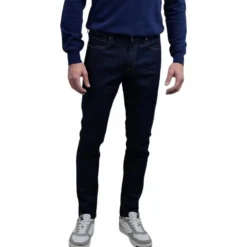 Harcour - Pantalon casual homme Jimmer brut Marine Online