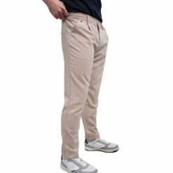 Harcour - Pantalon chino homme Bruno sable Beige New
