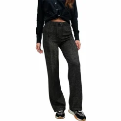 Harcour - Pantalon de tailleur femme Poba black gold Noir Discount