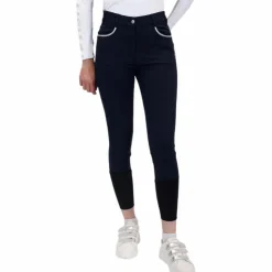 Outlet Harcour - Pantalon d'équitation femme Boogie Marine