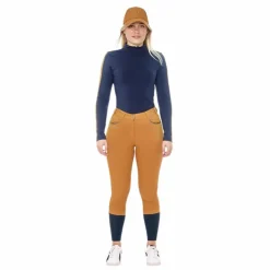 Harcour - Pantalon d'équitation femme Jaltika golden yellow Jaune Online