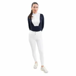 Clearance Harcour - Pantalon d'équitation femme Luce Blanc