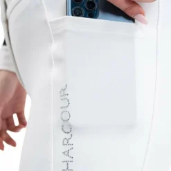 Clearance Harcour - Pantalon d'équitation femme Luce Blanc