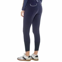 Clearance Harcour - Pantalon d'équitation polaire femme Jaipur Marine