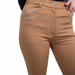 Harcour - Pantalon d'équitation femme Jaltika iced coffee Marron