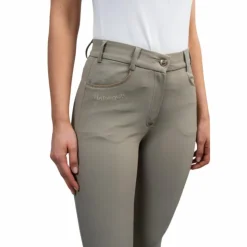 Harcour - Pantalon d'équitation femme Jaltika / light gold Beige New