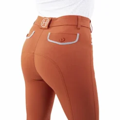 Online Harcour - Pantalon d'équitation femme Jaltika fauve Orange