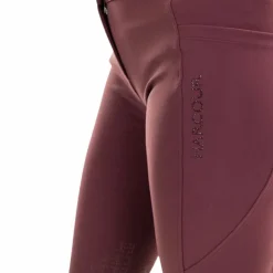 Harcour - Pantalon d'équitation femme Luce aubergine Bordeaux Clearance