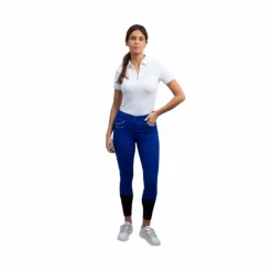 Discount Harcour - Pantalon d'équitation femme Jaltika électrique Bleu
