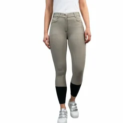 Harcour - Pantalon d'équitation femme Boogie light / gold Beige New