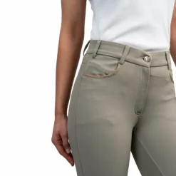 Harcour - Pantalon d'équitation femme Boogie light / gold Beige New