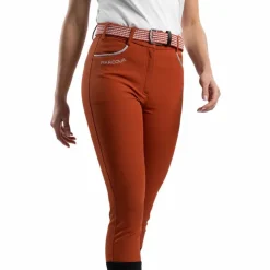 Clearance Harcour - Pantalon d'équitation femme Jaltika terracotta Orange
