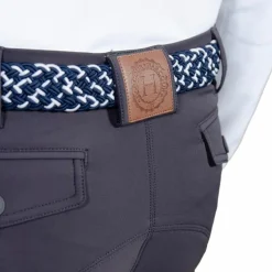 Harcour - Pantalon d'équitation homme Costaso foncé Gris Clearance