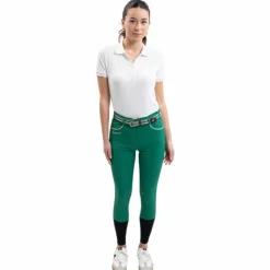 Harcour - Pantalon d'équitation femme Jaltika emerald green Vert Hot