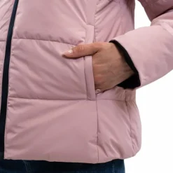 Harcour - Parka courte réversible femme Adele / pivoine Marine Hot