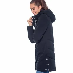 Harcour - Parka longue femme Pich Noir Clearance
