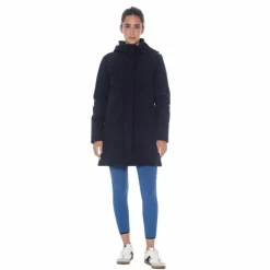 Harcour - Parka longue femme Pich Noir Clearance