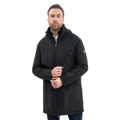 Harcour - Parka longue homme Robertol Noir New