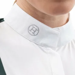 Hot Harcour - Polo de concours manches longues femme Stella jungle Vert