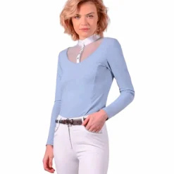 Hot Harcour - Polo de concours manches courtes femme Corrado Bleu