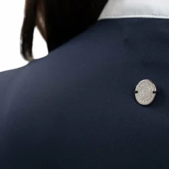 Harcour - Polo de concours manches courtes femme Shine Marine Discount