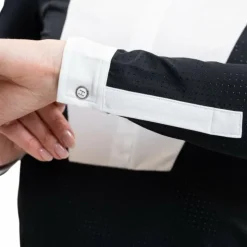 Hot Harcour - Polo de concours manches longues femme Coco Noir