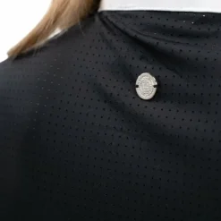 Hot Harcour - Polo de concours manches longues femme Coco Noir