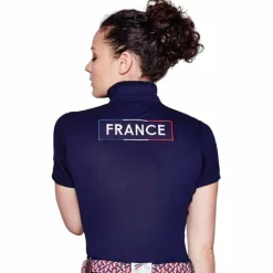 Harcour - Polo manches courtes Femme Shivah Marine Outlet