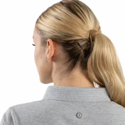 Discount Harcour - Polo manches courtes femme Pandor Gris