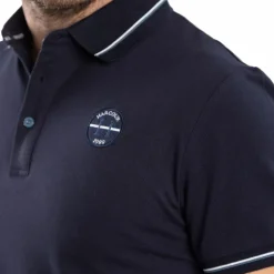 Best Harcour - Polo manches courtes homme Pampelonne Marine
