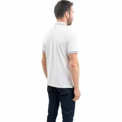 Clearance Harcour - Polo manches courtes homme Oscar Blanc