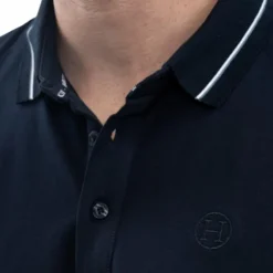 Harcour - Polo manches longues homme Malik Marine Outlet