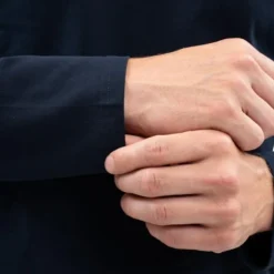 Harcour - Polo manches longues homme Malik Marine Outlet