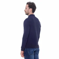 Outlet Harcour - Polo manches longues homme Pico Marine