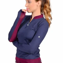 Harcour - Polo technique femme Pepita Marine Online