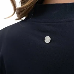 Harcour - Polo technique manches longues femme Tess Marine Hot