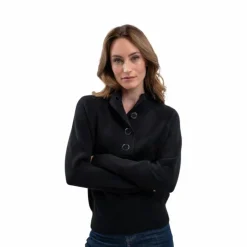Harcour - Pull col montant femme Alice Noir Best