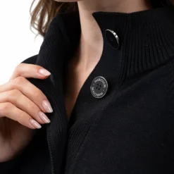 Harcour - Pull col montant femme Alice Noir Best