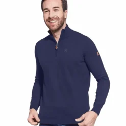 Online Harcour - Pull homme Flash marine