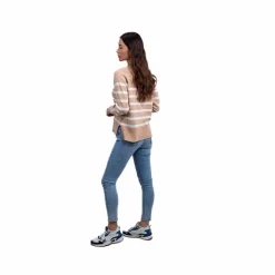 Harcour - Pull manches longues femme Swala sable Beige Discount