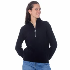 Harcour - Pull manches longues femme Pachana Noir Sale